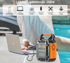 172Wh Sunmorn 800 fois la durée de vie 200w source d'alimentation extérieure