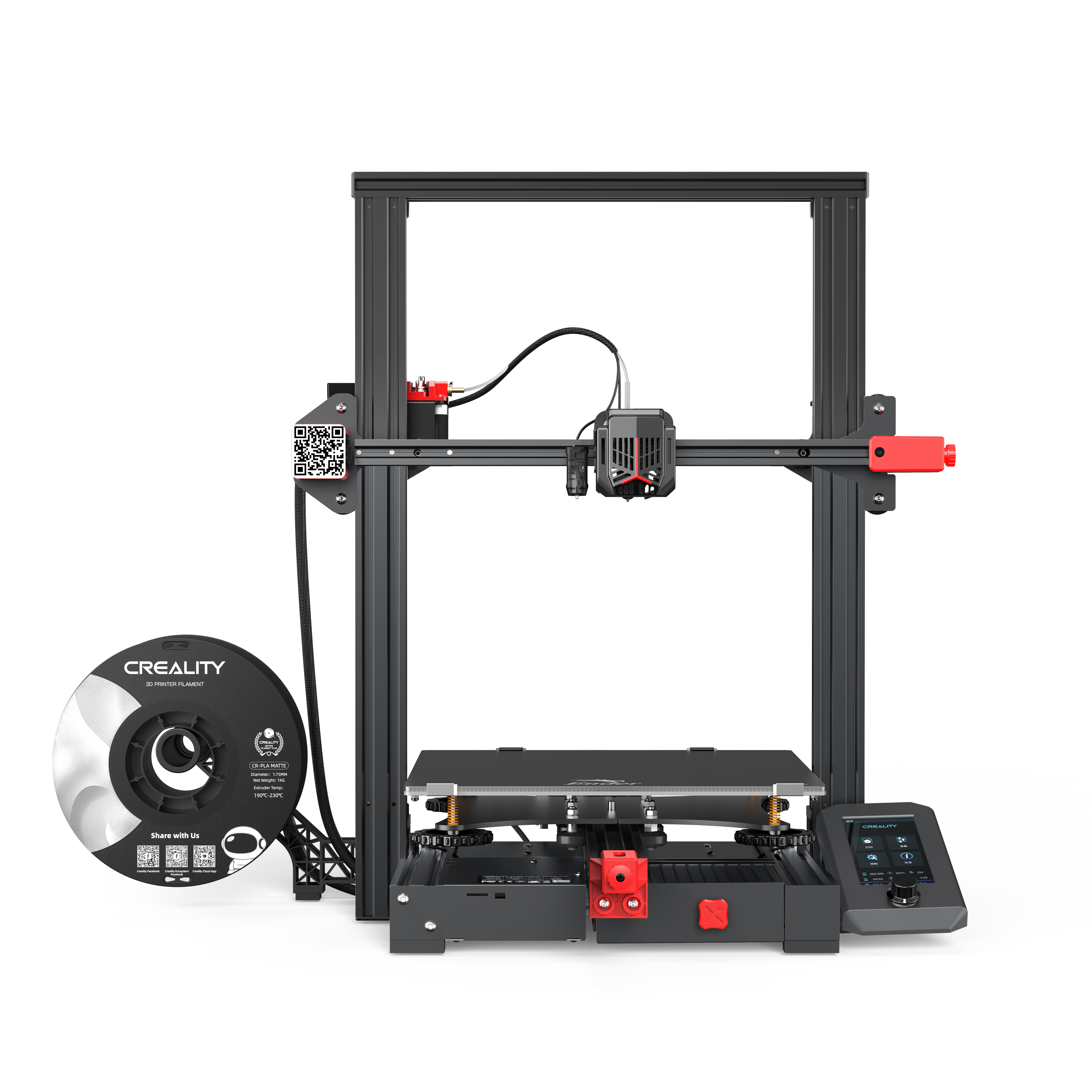 Imprimante 3D silencieuse de grande taille à double axe Z à mise à niveau automatique